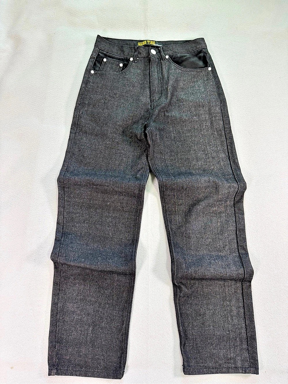 Game Time Hip Hop Lite Men's Black Jeans Waist 30